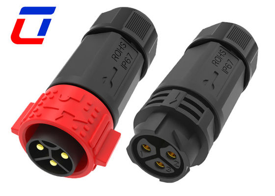 Hoogspanningskabel 50A Mannelijke Vrouwelijke connector Waterdicht Met drukvergrendeling