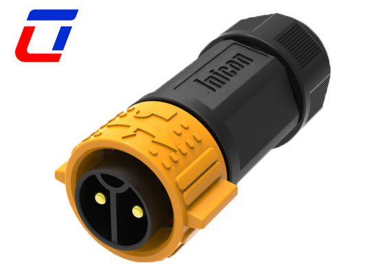 600V 30A M25 waterdicht mannelijk en vrouwelijk aansluiting 2 pin IP67 panel mount aansluiting