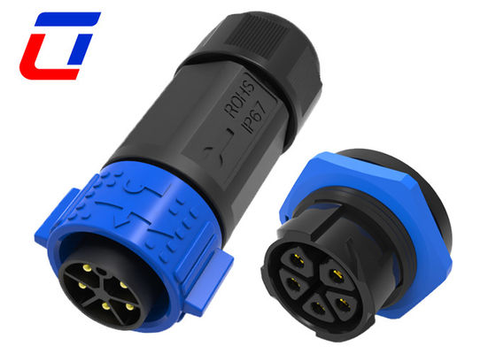 Circulaire 5 pin waterdichte aansluiting 30A IP67 Circulaire aansluitingen
