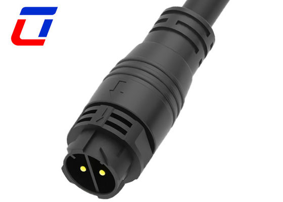 IP67 10 Gauge 2 Pin Waterdicht DC Power Connector M25 Quick Lock Cable Connector