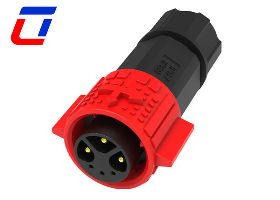 M19 Elektrische Multi-Pin Connectoren Waterdicht Draad naar het bord 300V Met drukvergrendeling