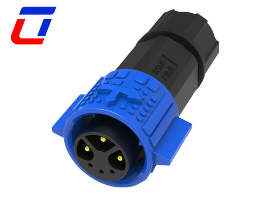 Multipin cirkelvormige M19 waterdichte connector 3+3 pin signaal en stroomconnectoren