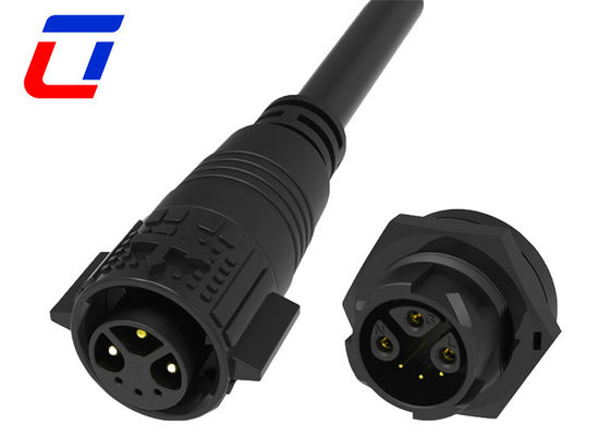 Mannelijke kabel Vrouwelijke 6 Pin Multi Pin Connectors Waterdicht paneel Mount M19 IP67