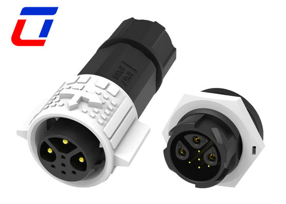 M19 Multic Pin Male To Female Kabelconnectoren Waterdicht 3 Power 5 Signal IP67