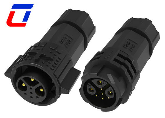 Kabel tot kabel IP67 waterdicht cirkelvormig aansluiting 15A 3+5 pin voor buitenverlichting