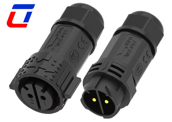 IP67 50A waterdicht aansluiting voor buiten 2 pinnen mannelijke vrouwelijke aansluiting