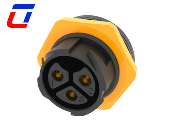 50A Buitenwaterdicht aansluiting IP67 600V 3 pin man tot vrouw aansluiting