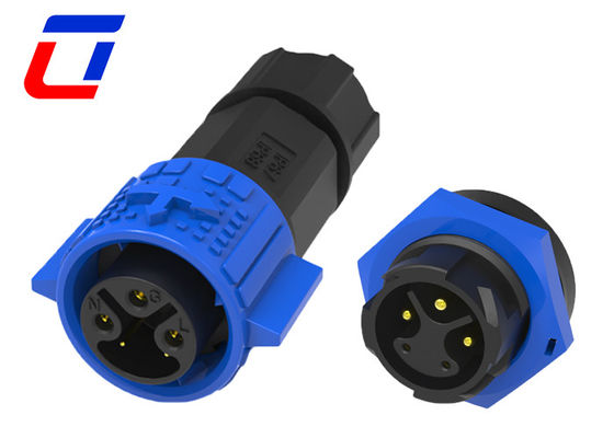 Krachtsignaal gecombineerde buiten waterdichte connector 3+2 5 pin panel mount connector