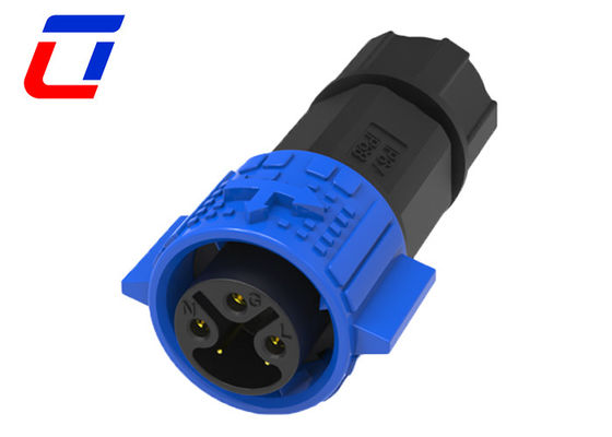 Krachtsignaal gecombineerde buiten waterdichte connector 3+2 5 pin panel mount connector