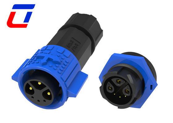 M19 Goud bekleed buiten waterdicht aansluiting 3+3 pin UL IP rated kabel aansluitingen