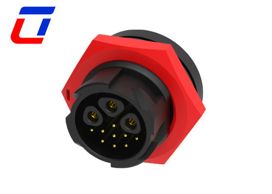 Mannelijk Vrouwelijk 12 pin IP67 Waterdicht Connector 9 pin Industrial Plug And Socket