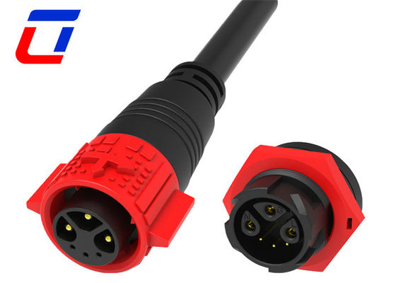 3+3 Pin 15A IP67 Waterdicht Kabel Connector M19 Waterdicht Plug And Socket