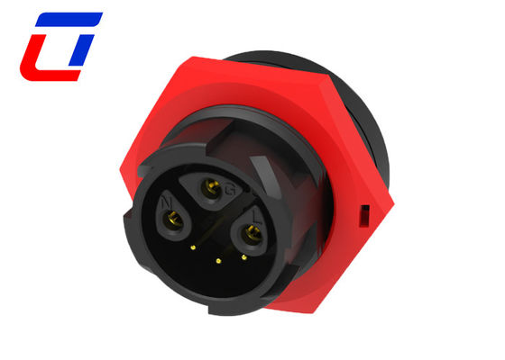 3+3 Pin 15A IP67 Waterdicht Kabel Connector M19 Waterdicht Plug And Socket