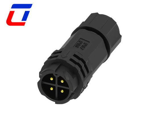 M19 300V 10A waterdicht LED-connector 4 pin waterdicht soldeerdraadconnectoren