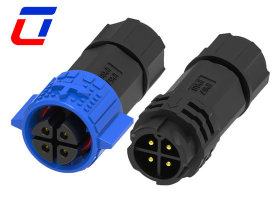 M19 300V 10A waterdicht LED-connector 4 pin waterdicht soldeerdraadconnectoren