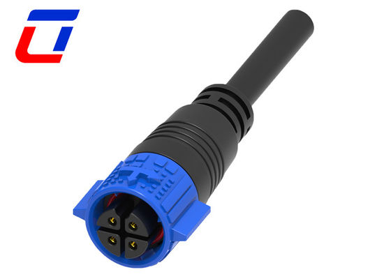 Kabel Vrouwelijke 4 pin LED waterdichte connector M19 Panel Mount Waterdichte connector