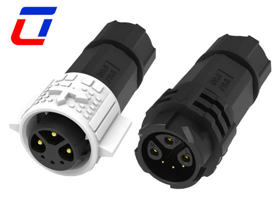 6 pin waterdichte LED-connectoren 3 Power 3 Signal voor landschapsverlichting