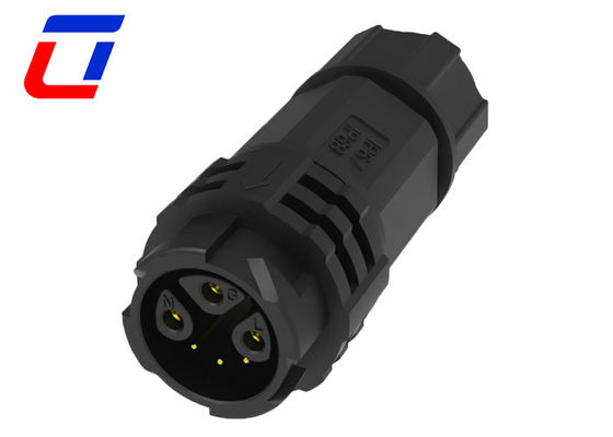 6 pin waterdichte LED-connectoren 3 Power 3 Signal voor landschapsverlichting
