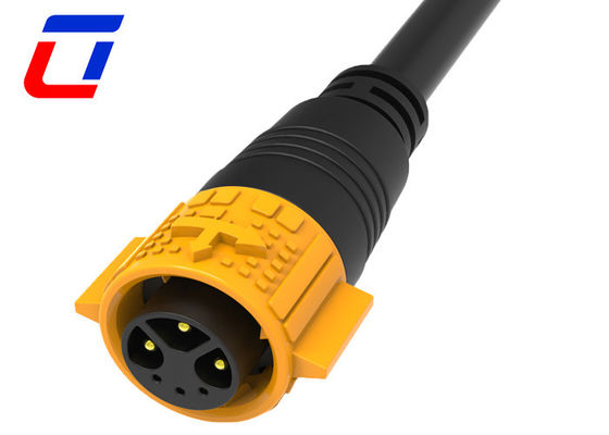 3 Power 15A 3 Data 5A Waterdicht LED-connector 6 Pin Waterdicht Kabelconnector