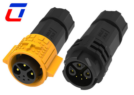7 pin M19 waterdicht LED-connector 3+4 pin waterdichte draadconnectoren