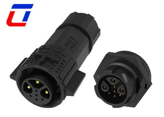 Nylon Quick Lock 8 Pin Waterdicht LED-connectoren 12V 3+5 Pin Man tot Vrouw