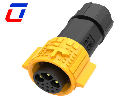 Stroomsignaal Ip67 12 Pin Panel Mount Connector Waterdicht 3+9 Pin Plug Socket
