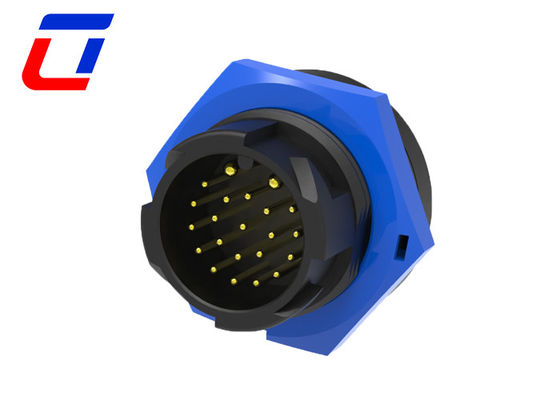 M19 Push Lock 2+20 Pin Waterdicht Plug Socket Waterdicht Elektrisch Connector