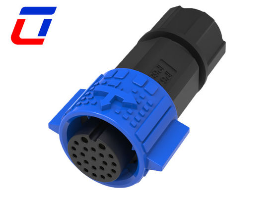 M19 Push Lock 2+20 Pin Waterdicht Plug Socket Waterdicht Elektrisch Connector