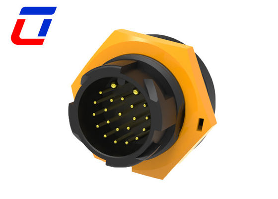 Multi Pin 2+20 Waterdicht Plug Socket Cable Connector 2 Pin Push Lock Snel loslaten