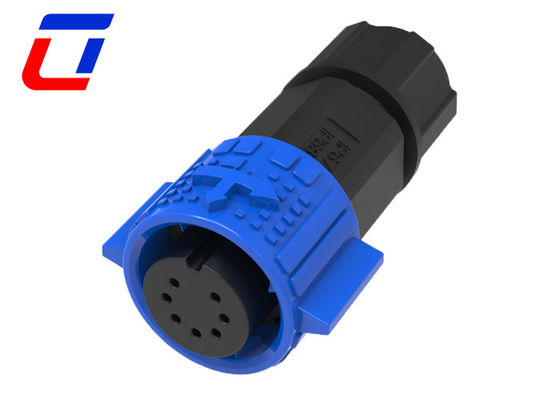 M19 7 Pin Automotive Waterdicht Mannelijk Vrouwelijk Connector Voor Signal van Lage Vermogen