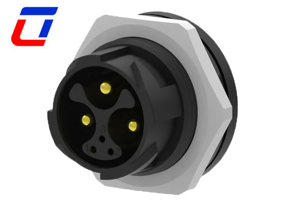 3+2 Pin Panel Mount Waterdicht Mannelijk Vrouwelijk Connector 50A M25 Quick Lock