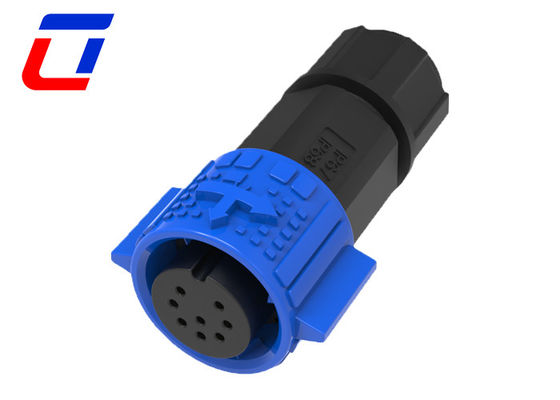 Signal 5A Quick Lock Waterdicht Circulair Connector 8 Pin M19 Voor LED