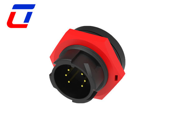 Push Locking 5A Waterdicht Connector 6 Pin Draad naar het bord Kabel Plug Connector