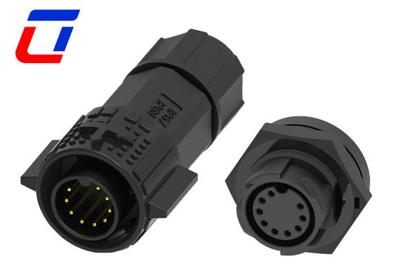 Quick Lock 9 Pin Waterdicht Outdoor Connector OEM ODM Voor LED Display