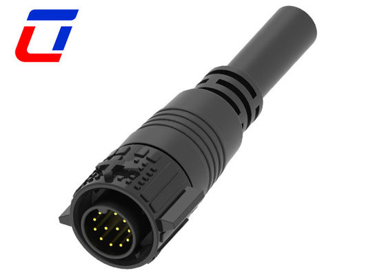 M19 12 pin waterdichte buitenste draadconnectoren Plug Socket voor signaalverbinding
