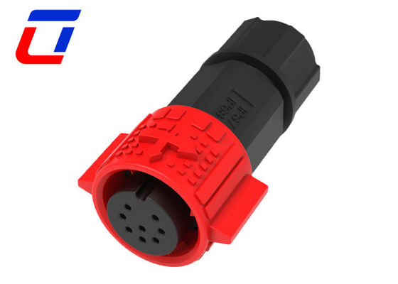 OEM ODM waterdicht 8 pin data connector M19 Push Lock IP67 draad connector
