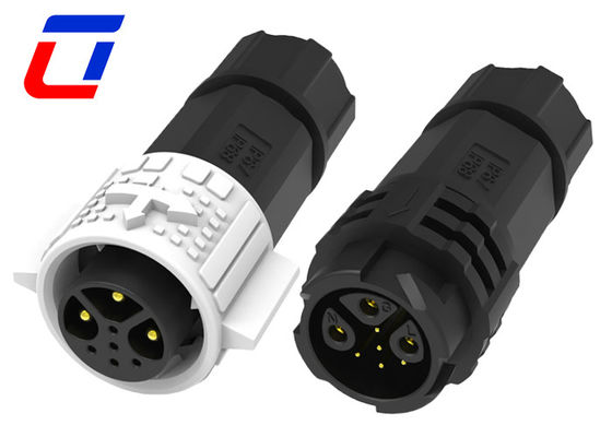 3 Power 5 Pin Waterdicht Data Connector 15A M19 Circulaire Draad Connector