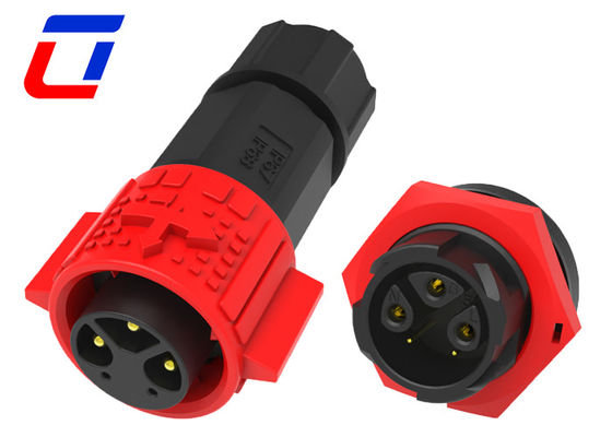 3+2 Pin 15A waterdicht dataconnector 300V M19 Plastic Circular Connectors