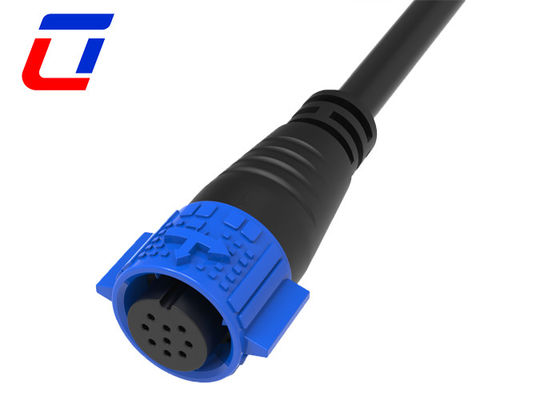 9 Pin Mannelijke Vrouwelijke Waterdichte Data Connector Push Lock Outdoor Lighting Connectors