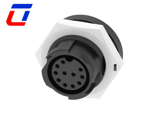 Mannelijke stekkerkabel IP67 Panel Mount Waterdicht Connector 11 Pin M19 Voor groeilichten