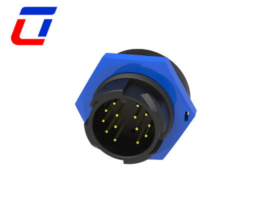 5A 14 pin rond IP67 waterdicht aansluiting M19 Draad naar bord aansluitingstypen