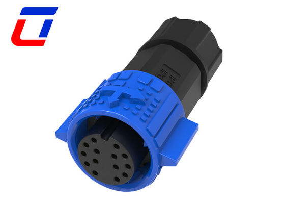 5A 14 pin rond IP67 waterdicht aansluiting M19 Draad naar bord aansluitingstypen