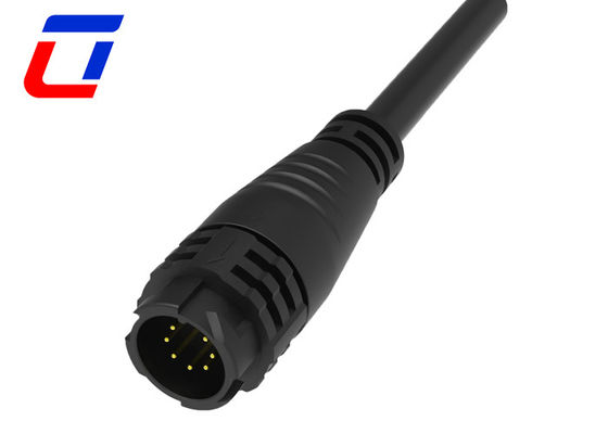 7 Pin 5A Push Lock Draad tot bord Kabelconnectoren Waterdicht Gevormd Met Kabel M19