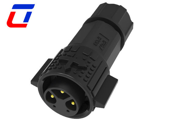 15A Power 5A Signal M19 draad aan boord Multi Pin Connectors Waterdicht met Push Locking