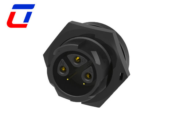 15A Power 5A Signal M19 draad aan boord Multi Pin Connectors Waterdicht met Push Locking