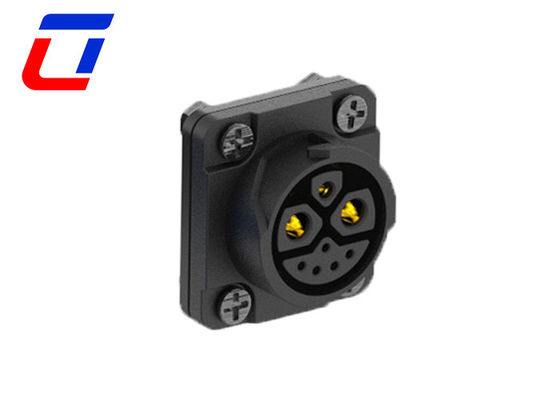 M23 Industrial Plug Socket 8 Multi Pin Connector Waterdicht Voor 50A Batterijpakket