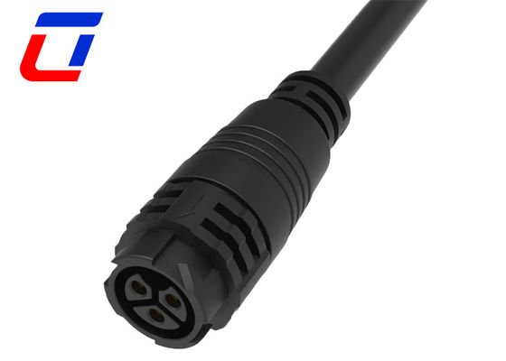 20A Nominale stroom drukvergrendelingssysteem M19 Waterproof Power Molded Cable Connector