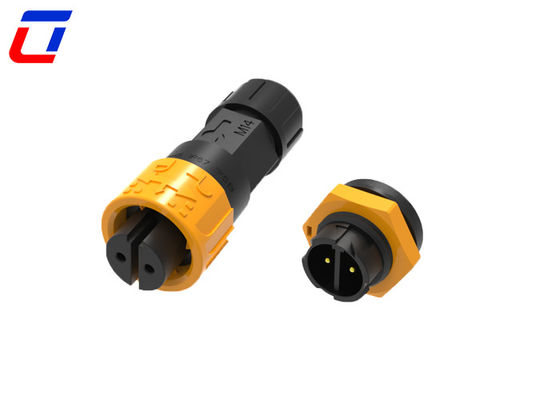 10A 2 pin 300V cirkeldraad aansluiting Quick Lock waterdicht Vrouwelijke naar mannelijke aansluiting