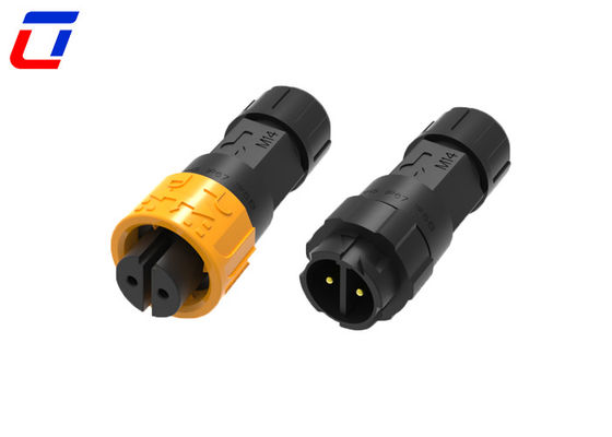 10A 2 pin 300V cirkeldraad aansluiting Quick Lock waterdicht Vrouwelijke naar mannelijke aansluiting