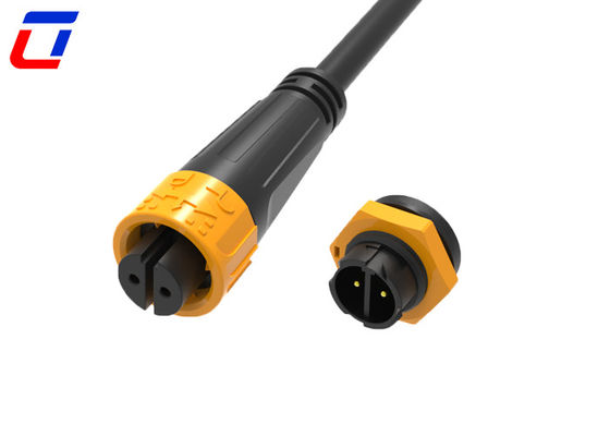 10A 2 pin 300V cirkeldraad aansluiting Quick Lock waterdicht Vrouwelijke naar mannelijke aansluiting